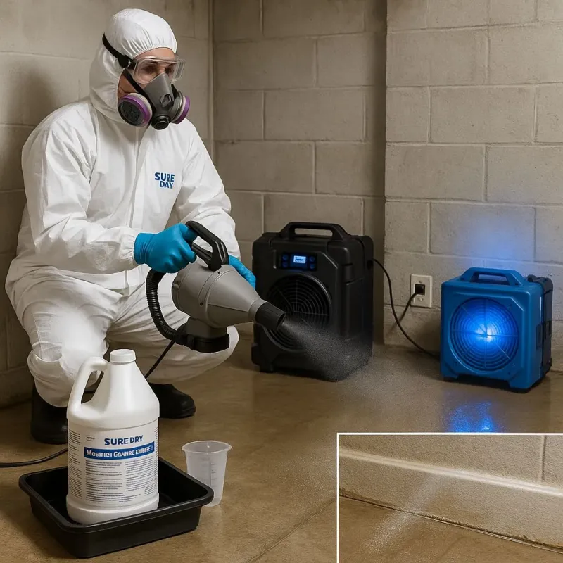 Sanitization and Odor Removal process in Union Gap, WA